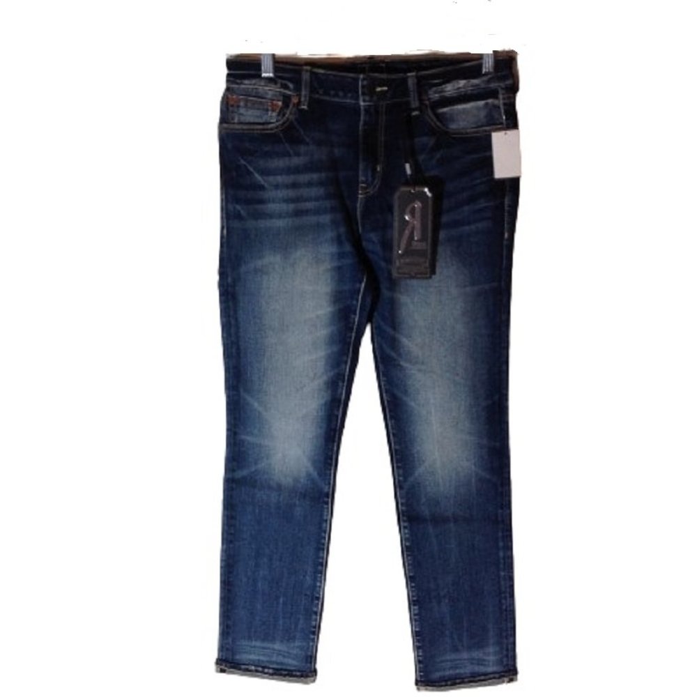 Remix by Rock Revival Cuffed Straight Leg Jeans. New With Tickets. Size 30